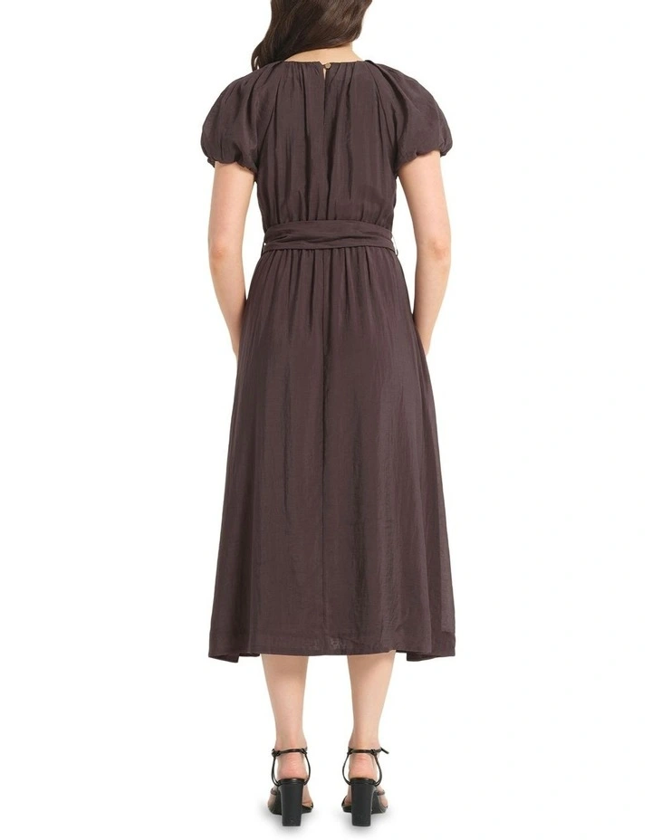 Rosalie Dress in Brown image 2