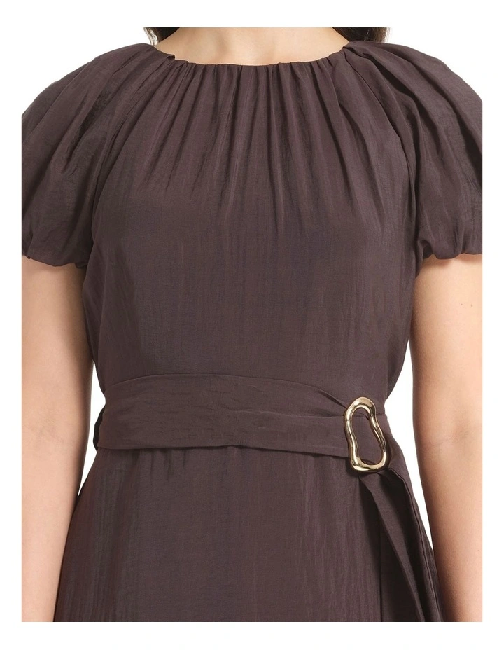 Rosalie Dress in Brown image 4