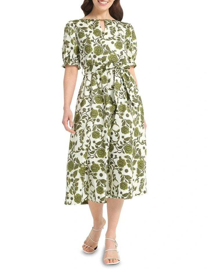 Maria Dress in Green image 1