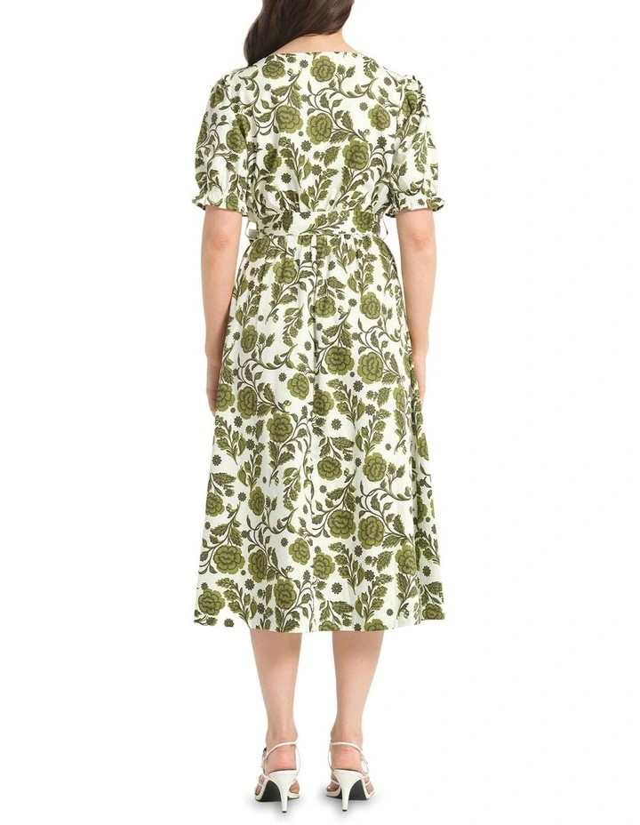Maria Dress in Green image 2