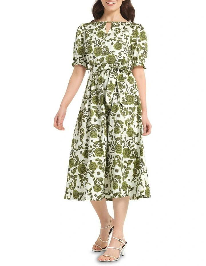 Maria Dress in Green image 3