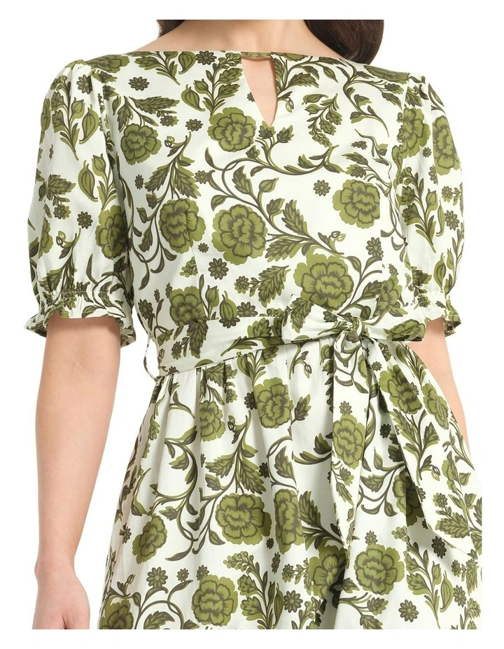 Maria Dress in Green image 4