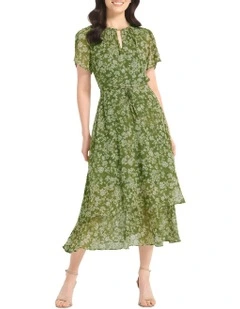 Lizzy Dress in Green