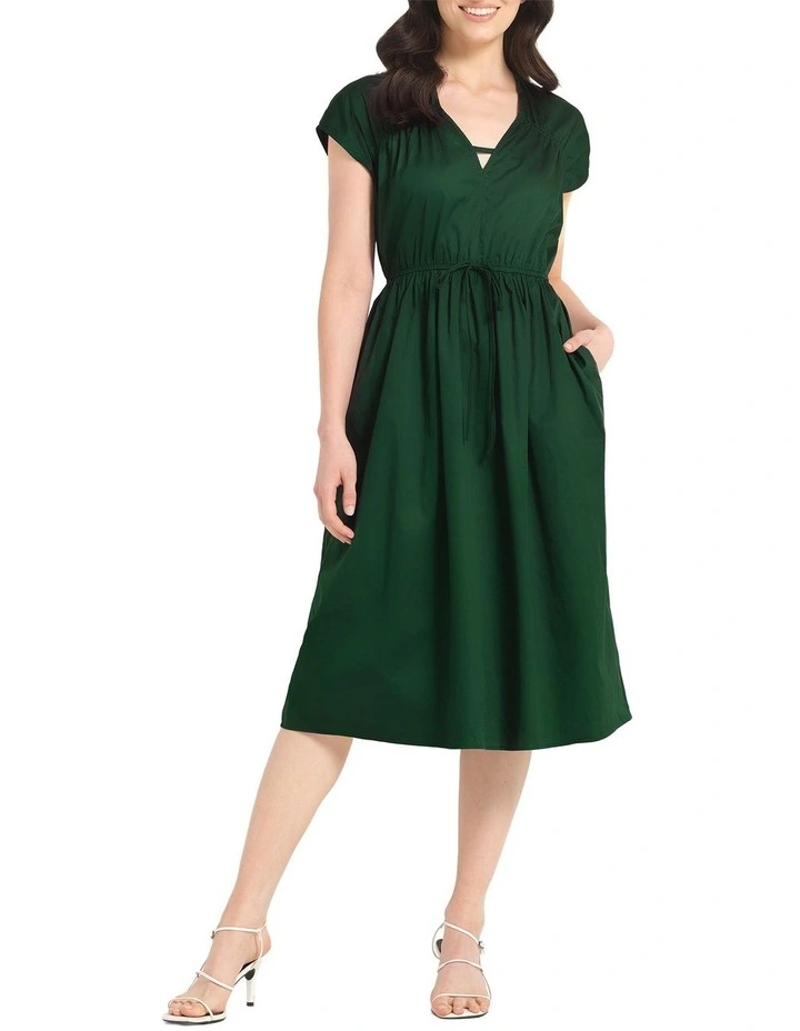 Everbloom Dress in Green image 1
