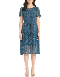 Vivienne Dress in Blue