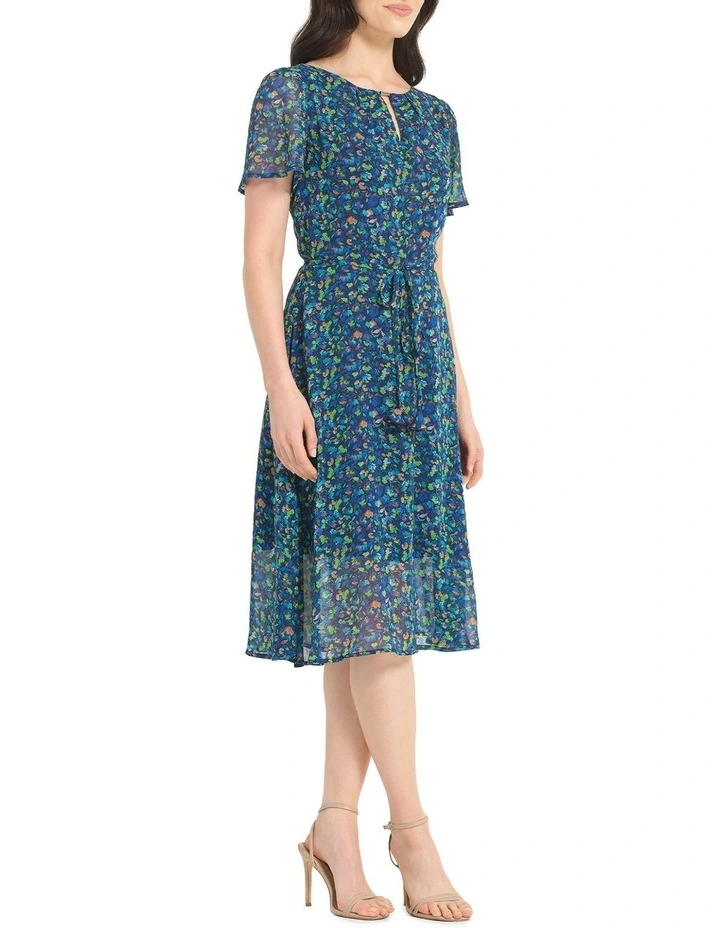 Vivienne Dress in Blue image 3