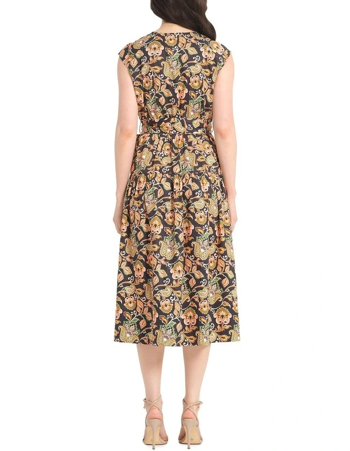 Esmeralda Dress in Print image 2