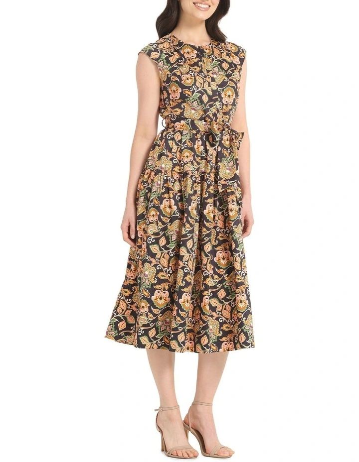 Esmeralda Dress in Print image 3