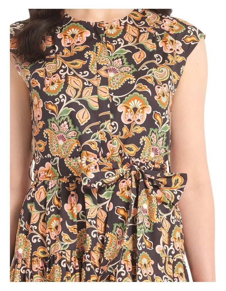 Esmeralda Dress in Print image 4