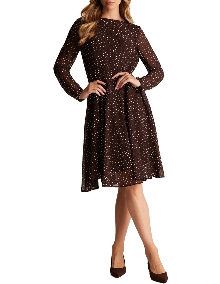 Moon Dress in Brown image 1