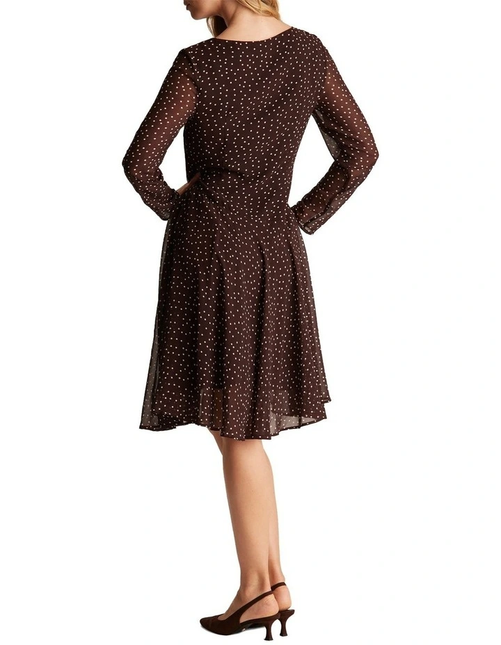 Moon Dress in Brown image 2