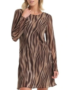 Roxie Dress in Brown