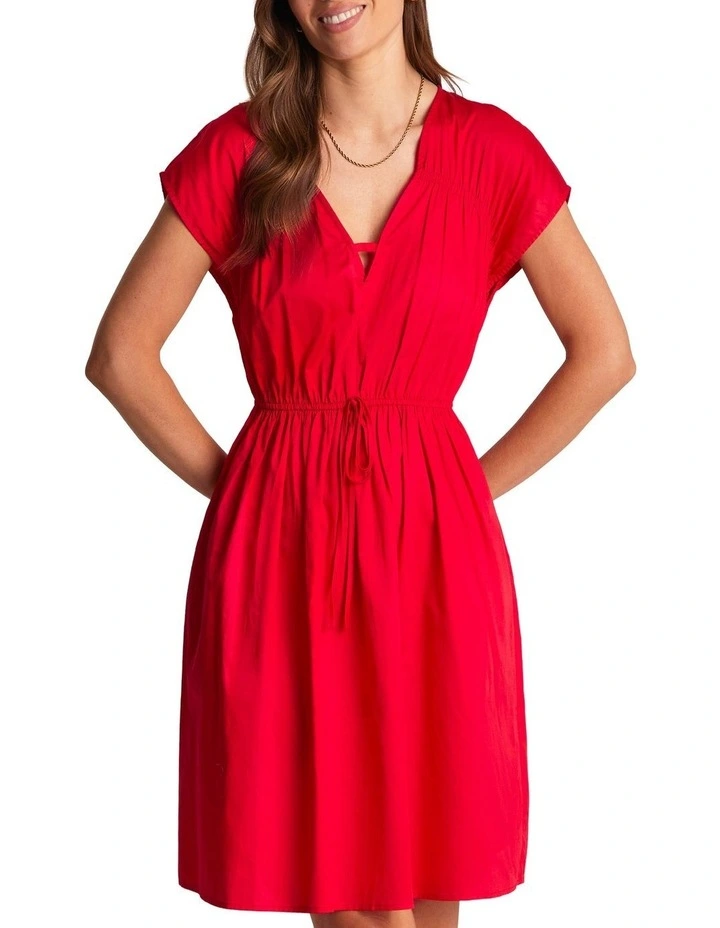 Evermore Dress in Red image 1