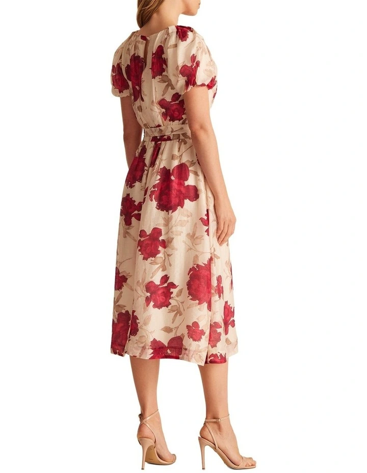 Greta Dress in Floral image 3