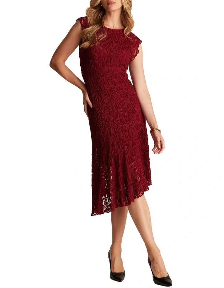 Fiona Dress in Red image 1