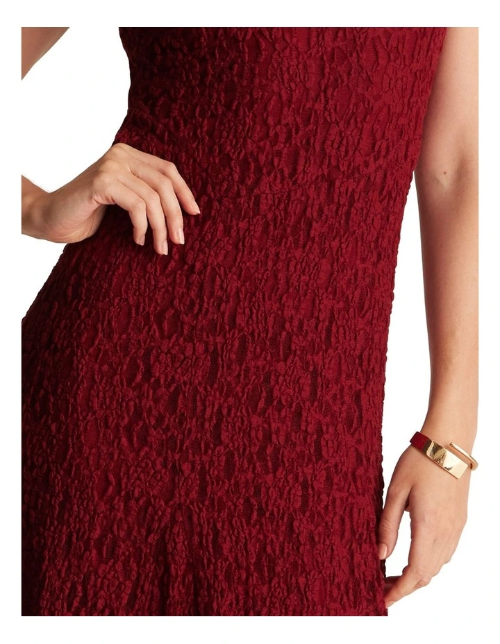 Fiona Dress in Red image 4