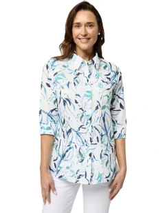 Kasey 3/4 Sleeve Shirt in Multi