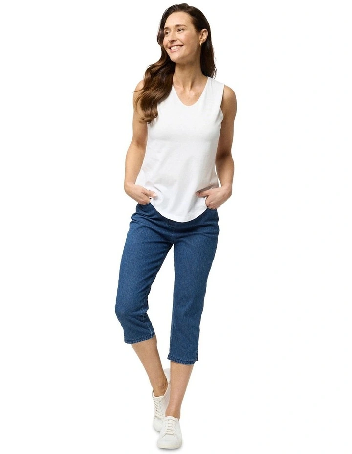 Cleo Tank in White image 4