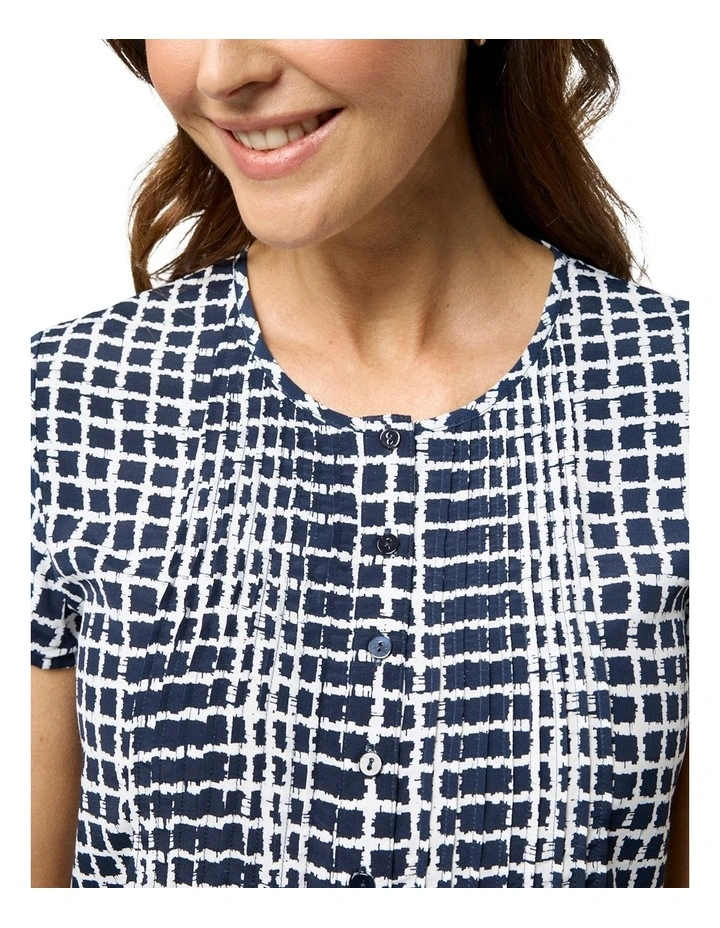 Desi Blouse in Blue image 3