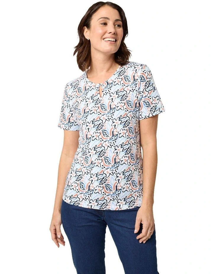 Vinita Top in Blue image 1