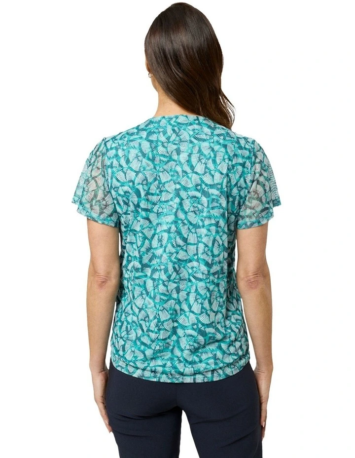 Clarissa Blouse in Green image 2