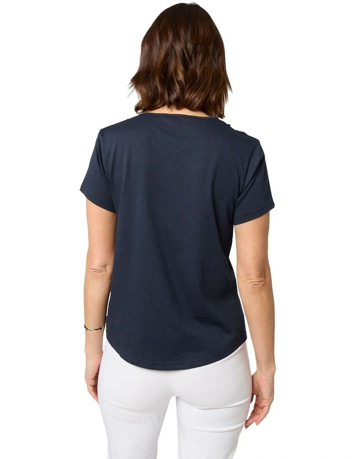 Loreen Top in Blue image 2