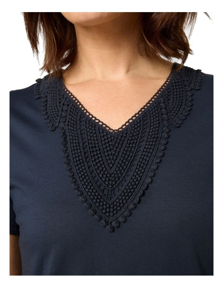 Loreen Top in Blue image 3