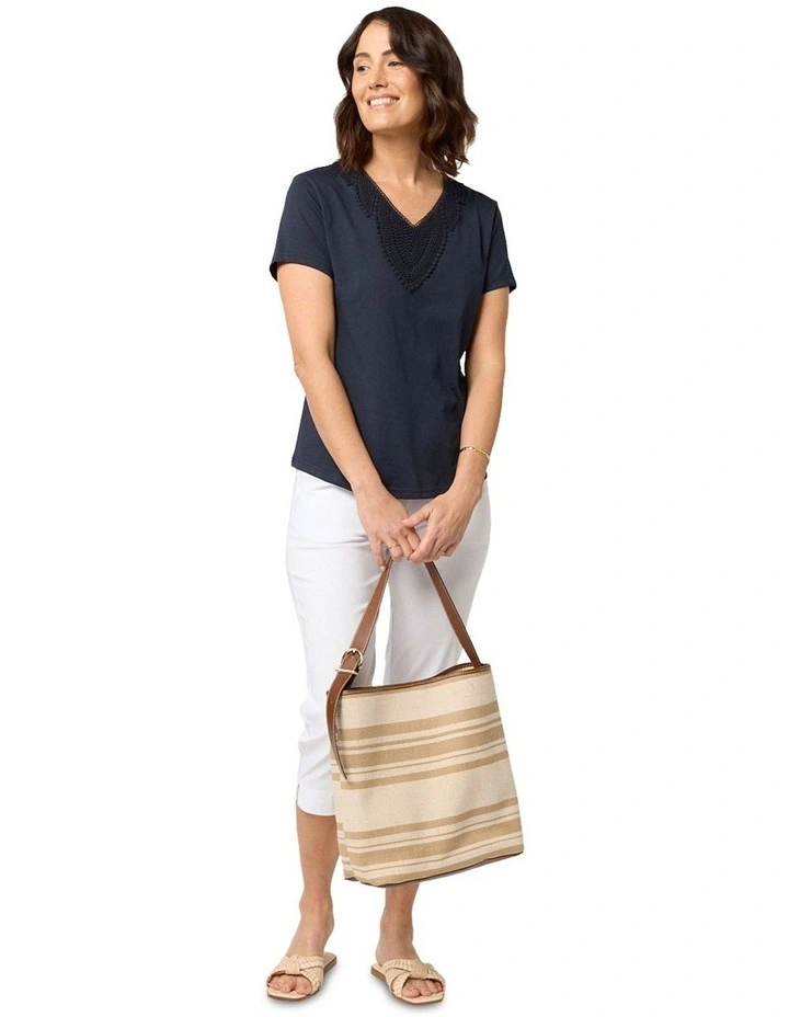 Loreen Top in Blue image 4