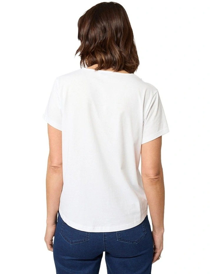 Loreen Top in White image 2