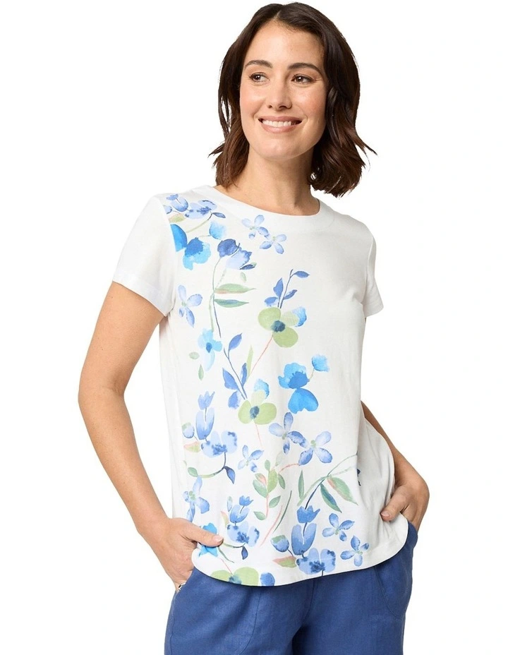Lilah Top in White image 1