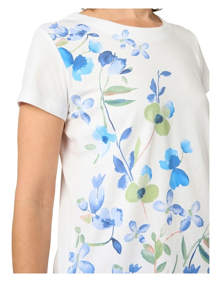 Lilah Top in White image 2