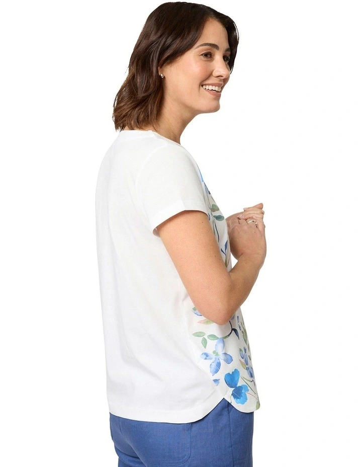 Lilah Top in White image 3