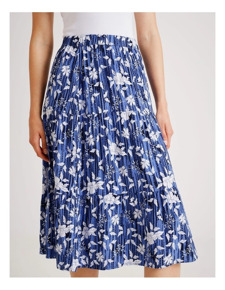 Allyson Skirt in Blue image 2