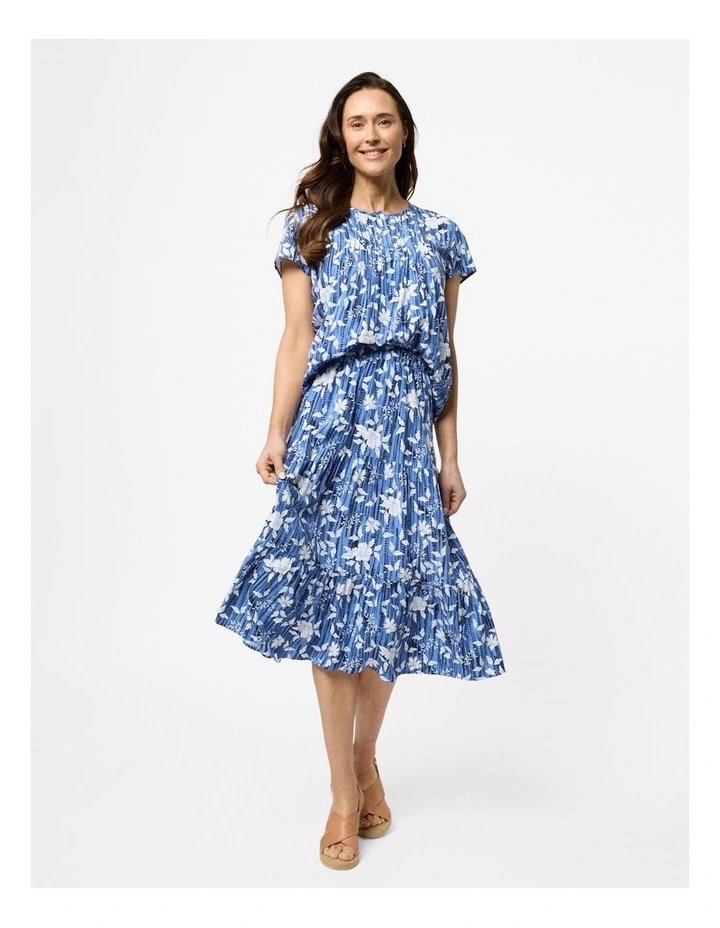 Allyson Skirt in Blue image 4