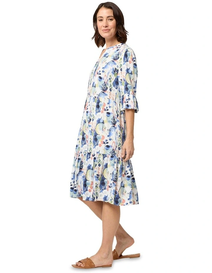 Malina Dress in Blue image 4