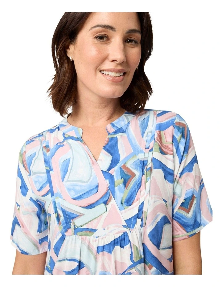 Antoinette Dress in Blue image 3