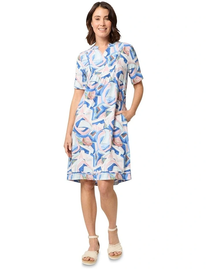 Antoinette Dress in Blue image 4