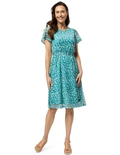 Clarissa Dress in Green