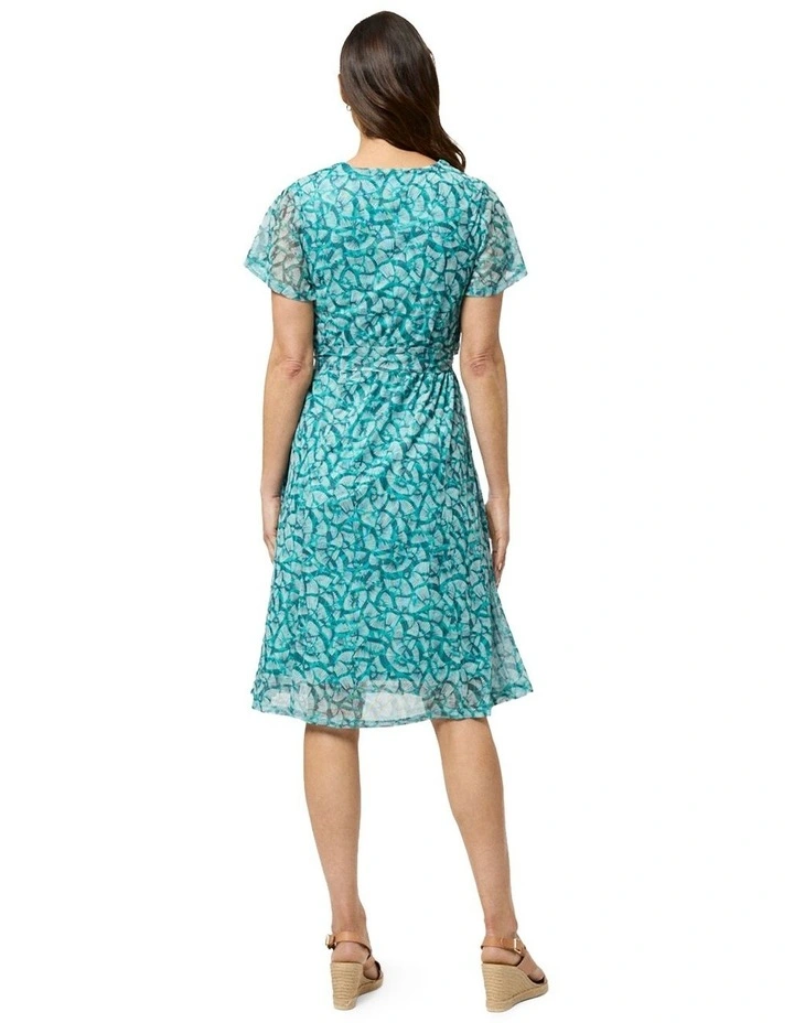 Clarissa Dress in Green image 2