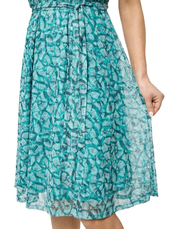 Clarissa Dress in Green image 4