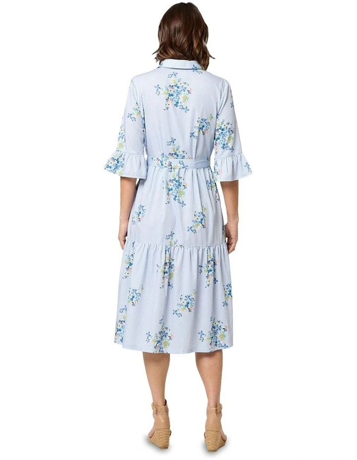 Cindy Dress in Blue image 3