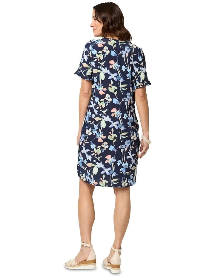 Lilah Dress in Blue image 2