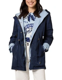 Highland Reversible Jacket in Blue