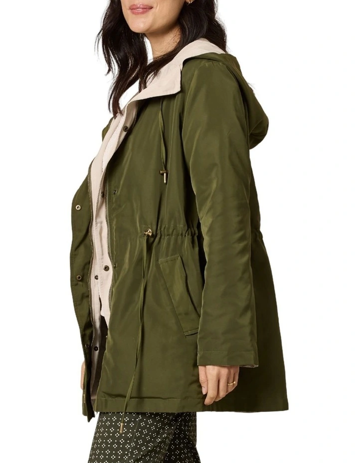 Highland Reversible Jacket in Green image 2