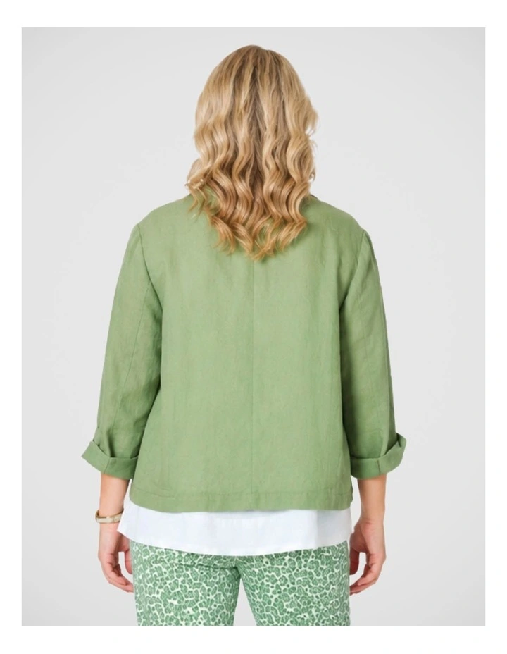Danielle Linen Blazer image 3