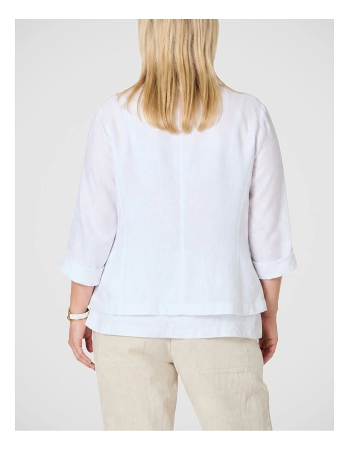 Danielle Linen Blazer image 2