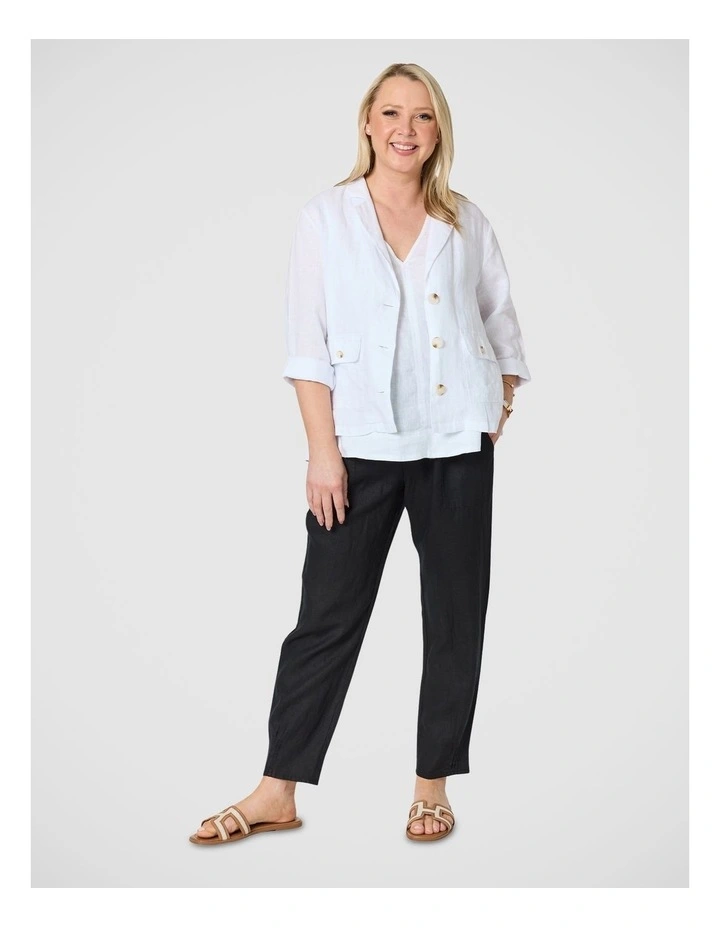 Danielle Linen Blazer image 4
