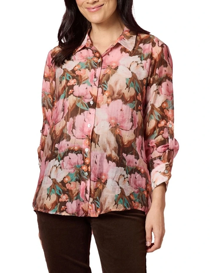 Dakota Print Shirt in Multi image 1