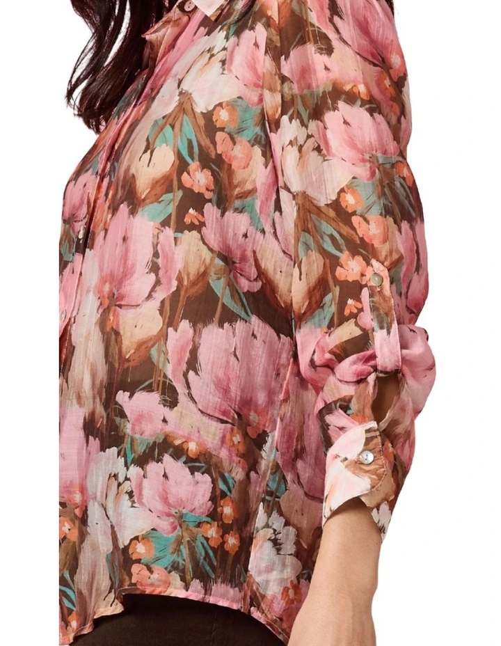 Dakota Print Shirt in Multi image 4