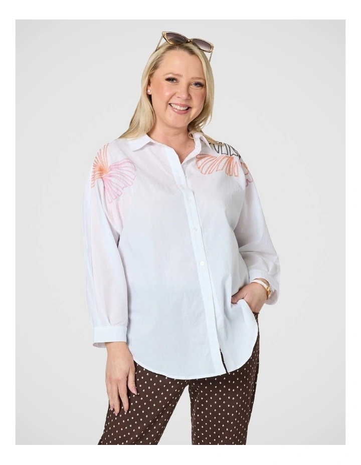 Oasis Embroidered Shirt image 1